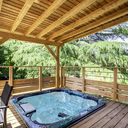 Dağ evi 'la Foret Enchantee', Nature, Calme Et Jacuzzi Au Coeur De La Vallee *